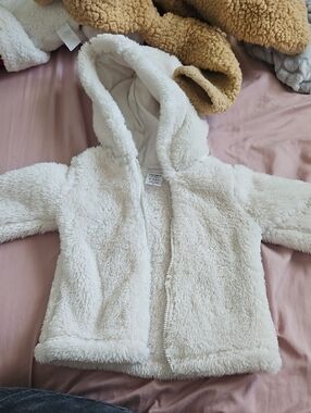 Carter's Cozy Cream Sherpa Baby Jacket